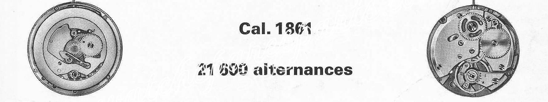 A Schild AS 1861 watch movement A Schild AS 1861 watch movement