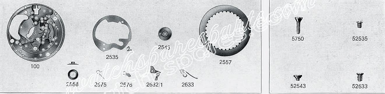 A Schild AS 1883 watch date part A Schild AS 1883 watch date part
