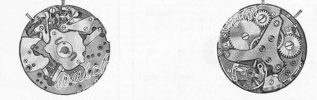 A Schild AS 1930 watch movement A Schild AS 1930 watch movement