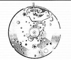 A Schild AS 2060 watch movement A Schild AS 2060 watch movement