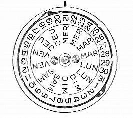 A Schild AS 2064 watch movement A Schild AS 2064 watch movement