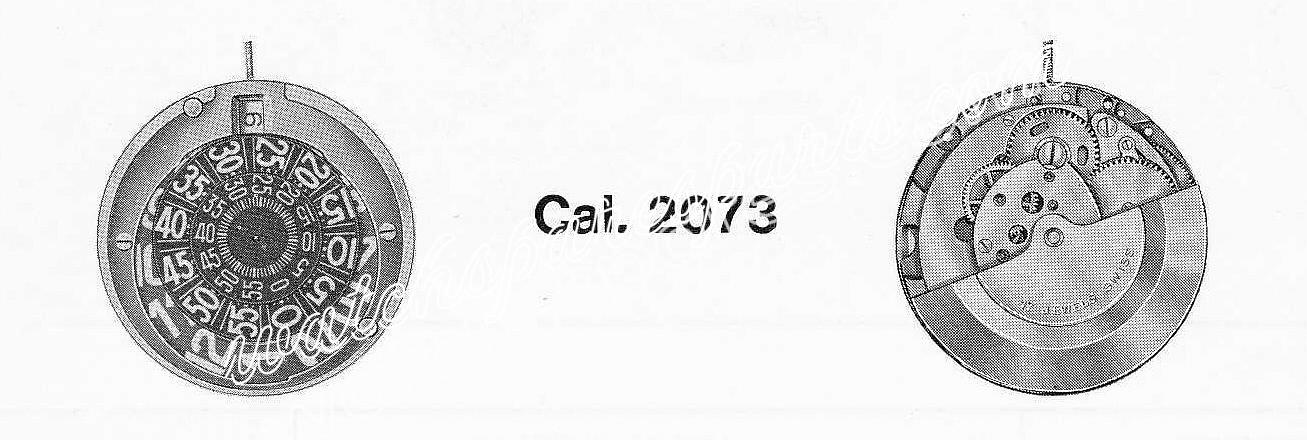 A Schild AS 2073 watch movements A Schild AS 2073 watch movements