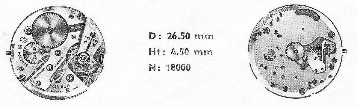 Omega 420 watch movements Omega 420 watch movements
