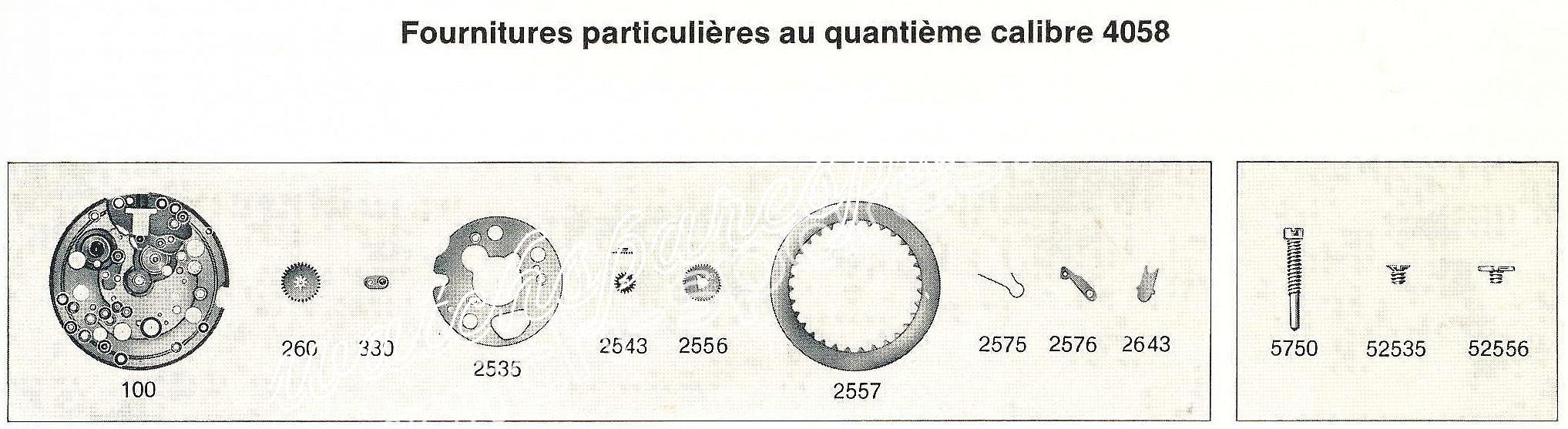 Felsa 4058 watch date spare parts Felsa 4058 watch date spare parts