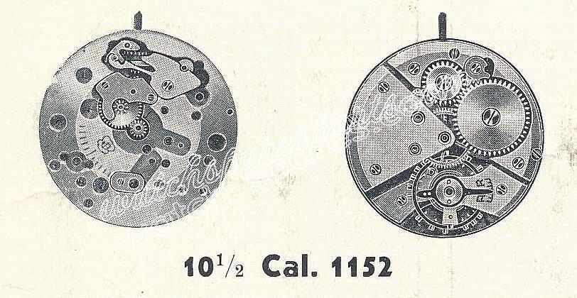ETA 1152 watch movements ETA 1152 watch movements