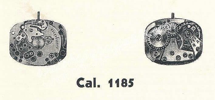ETA 1185 watch movements ETA 1185 watch movements