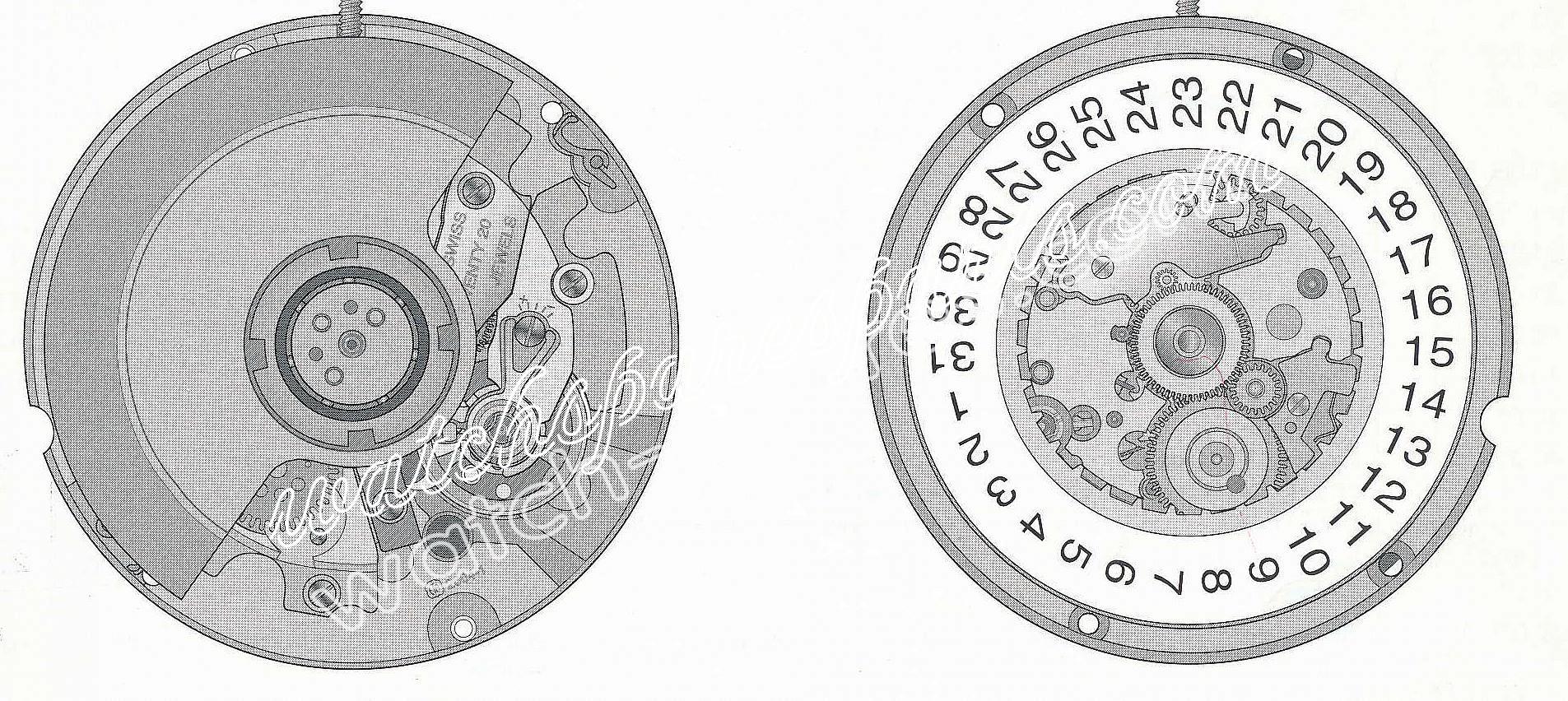 ETA 2004.1 watch movements ETA 2004.1 watch movements
