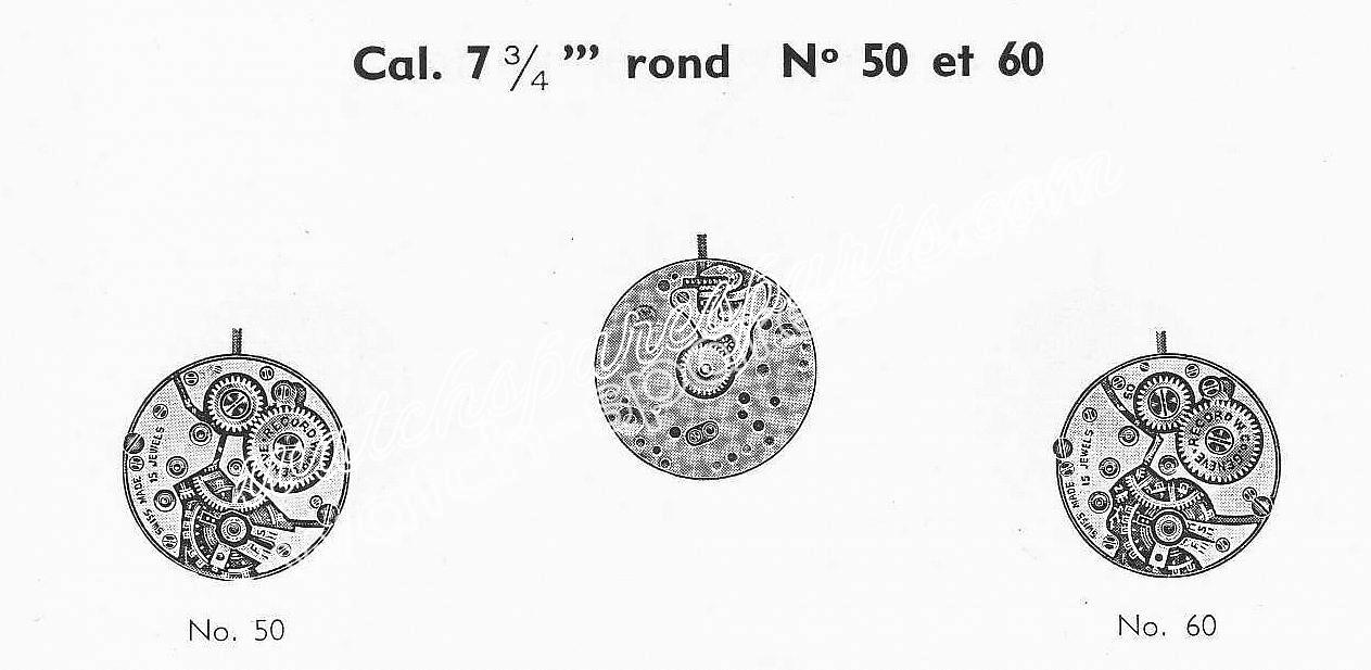 Record 50 60 watch movements Record 50 60 watch movements