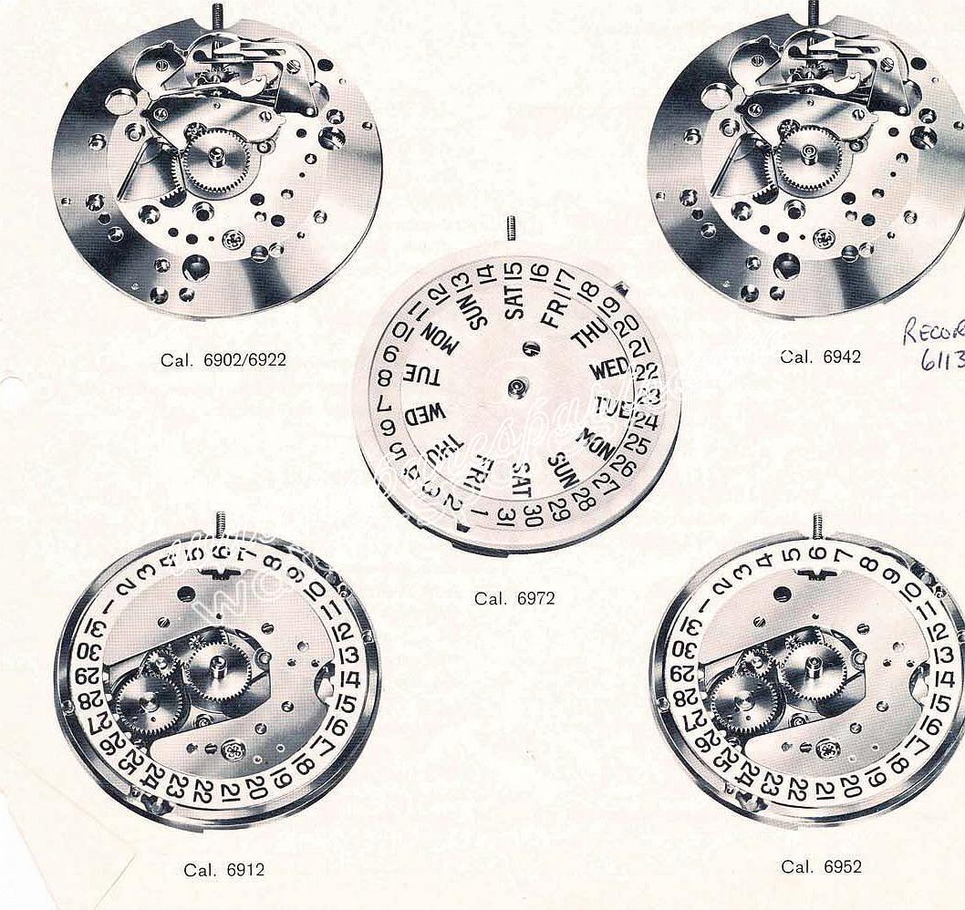 Longines 6912 watch movements Longines 6912 watch movements
