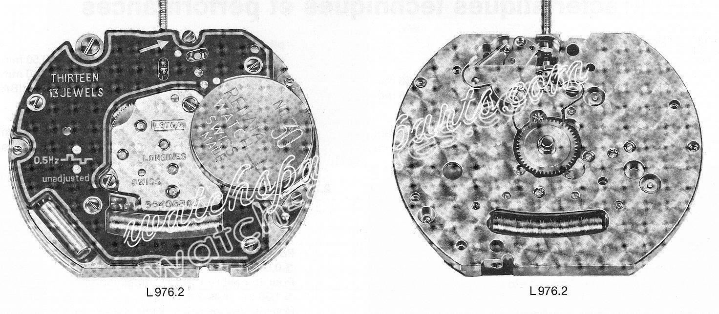 Longines L976.2 watch movements Longines L976.2 watch movements