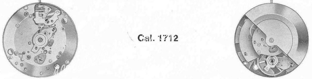 A Schild AS Calibre 1712 Watch Movements A Schild AS Calibre 1712 Watch Movements