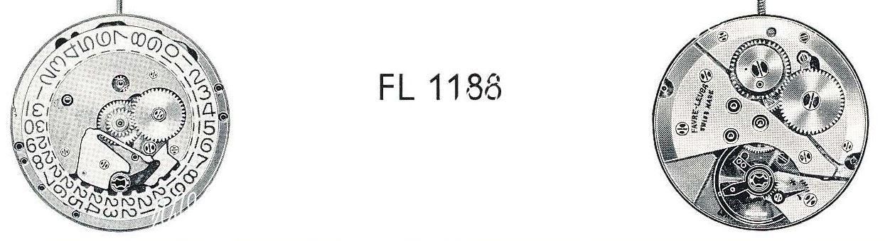 Favre Leuba FL 1188 Watch Movements Favre Leuba FL 1188 Watch Movements