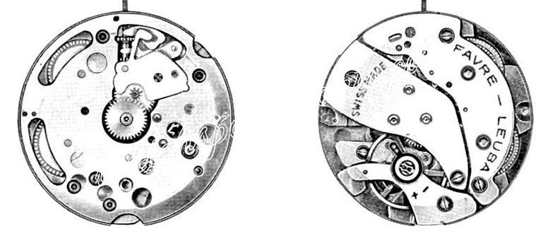 Favre Leuba FL 251 Watch Movements Favre Leuba FL 251 Watch Movements