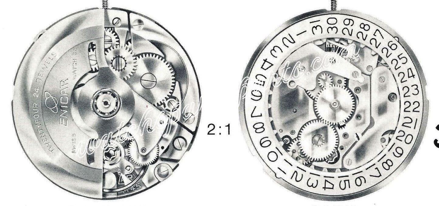 Enicar AR 1125 Watch Movements Enicar AR 1125 Watch Movements